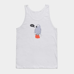 African Grey Tank Top